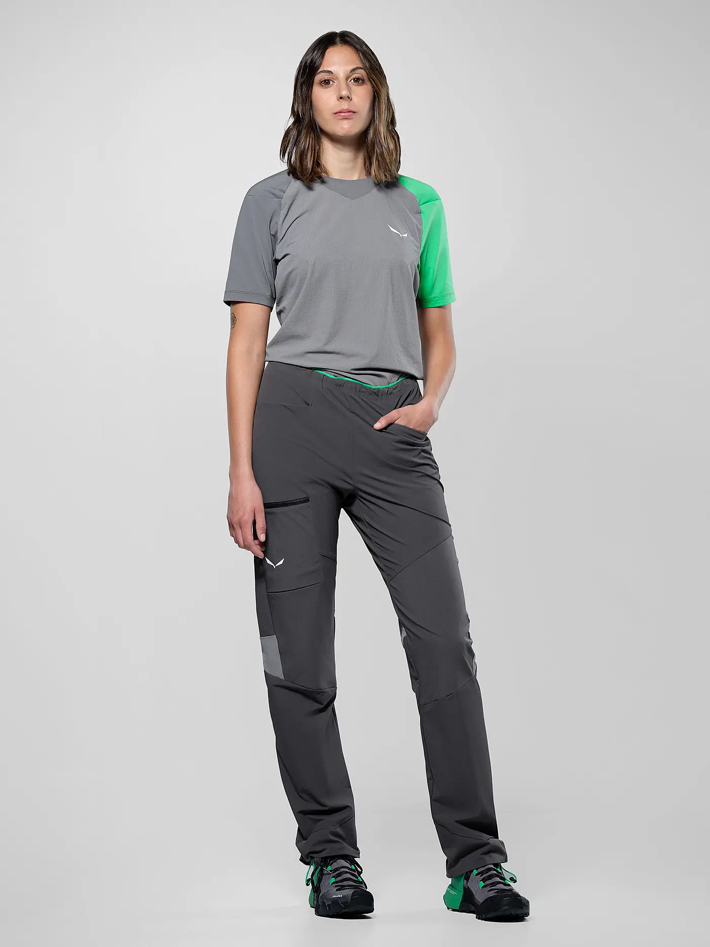 SALEWA | Damen Softshell Wanderhose NXT Durastretch | 